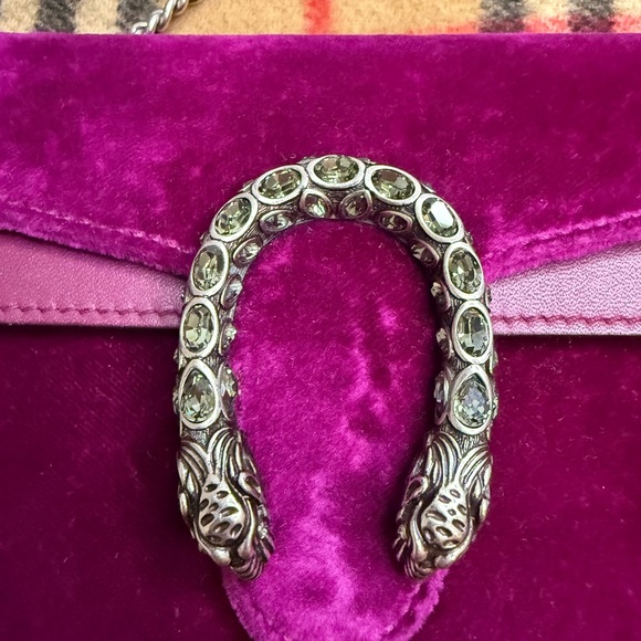 Gucci Purple Velvet Super Mini Dionysus - Picture 3 of 11